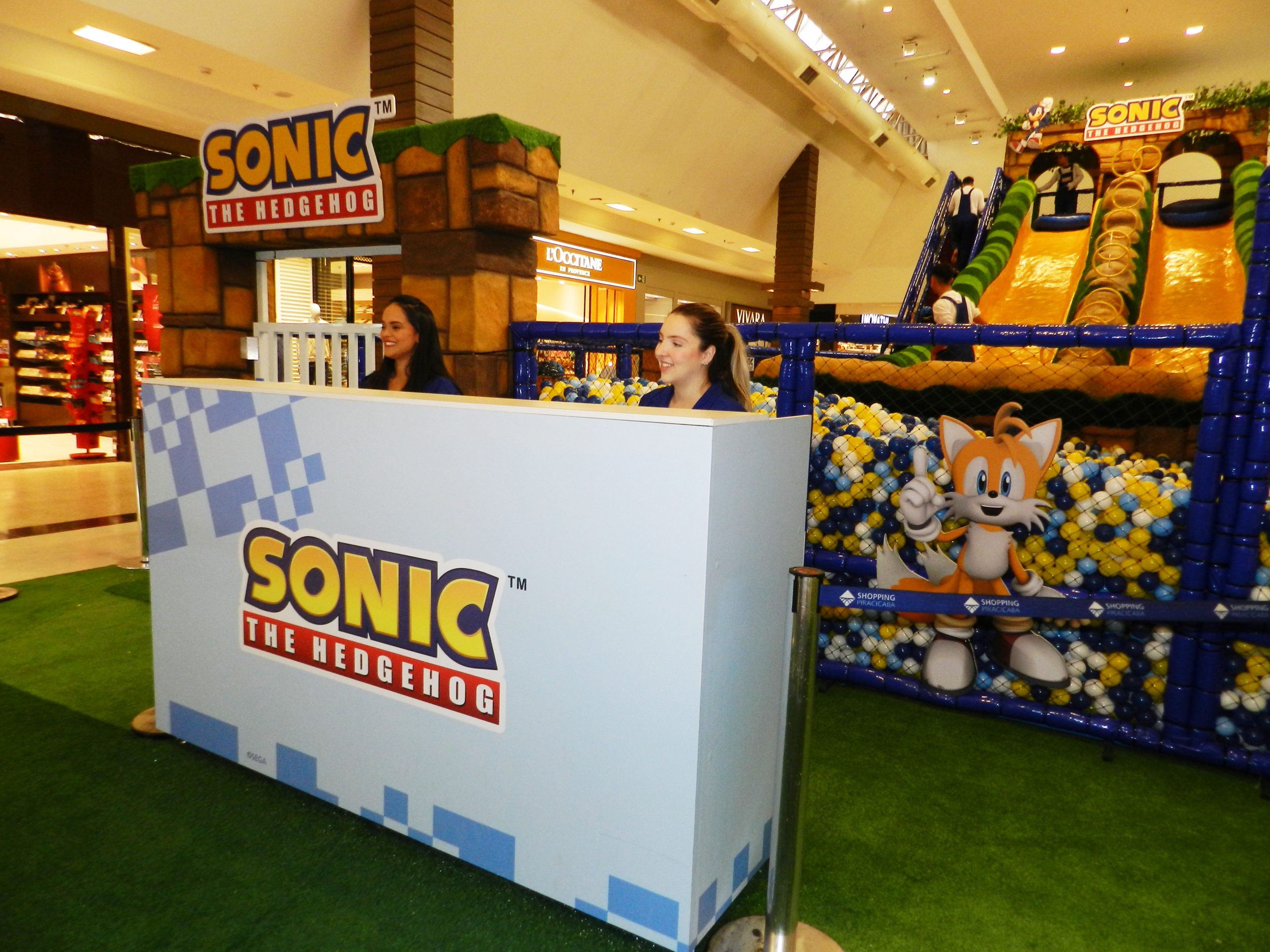Shopping de Curitiba prorroga o Parque do Sonic 