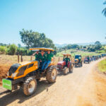 1ª Tratorada da Sicredi Dexis reuniu 20 tratores em Santo Antônio do Jardim