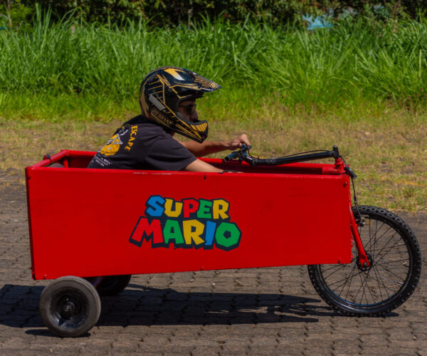 Gravity Car EEP transforma os tradicionais carrinhos de rolimã em desafio de engenharia. Foto - Ramalho Esportes Gravity Car EEP transforma os tradicionais carrinhos de rolimã em desafio de engenharia. Foto - Ramalho Esportes